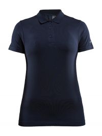 Sport Poloshirt Damen in Dunkelblau